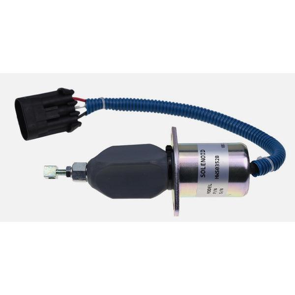 For Cummins 6CT Engine Shutoff Solenoid Valve Switch 3931570 SA-4981-12 - KUDUPARTS