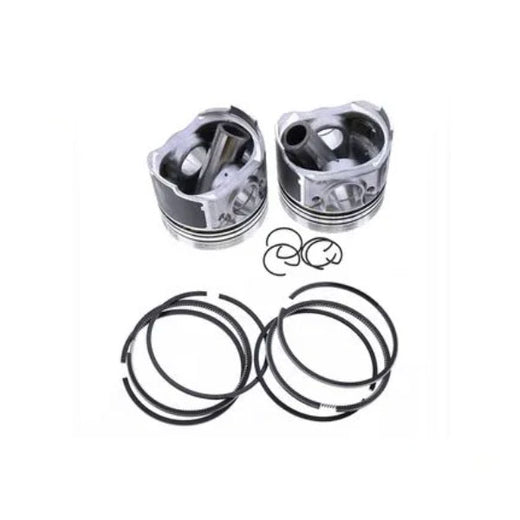 STD Piston Kit with Ring for Kubota Engine Z620 Excavator KH36 Tractor RX1300 - KUDUPARTS