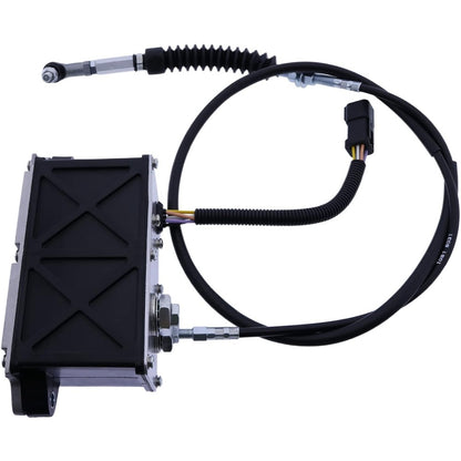 Throttle Motor Governor with Single Cable 6 Plug 247-5232 for Caterpillar CAT 325B 320B Excavator 3116 Engine - KUDUPARTS