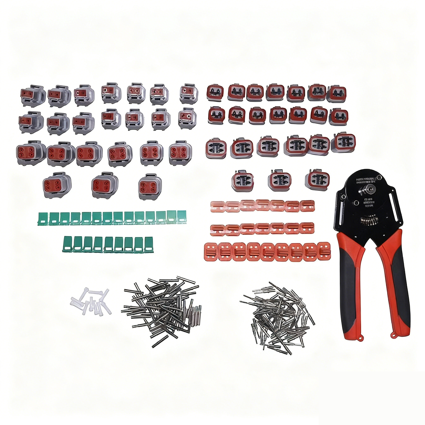 231 Pcs Deutsch DT 2-Pin 4-Pin Connector Kit