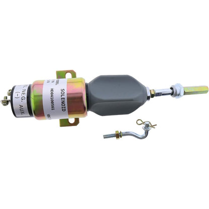 24V Shutoff Solenoid Valve 5I-7518 for Caterpillar CAT Engine 3064 3066 Excavator 311 312 320 320L E200B E320 - KUDUPARTS