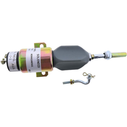 24V Shutoff Solenoid Valve 5I-7518 for Caterpillar CAT Engine 3064 3066 Excavator 311 312 320 320L E200B E320 - KUDUPARTS