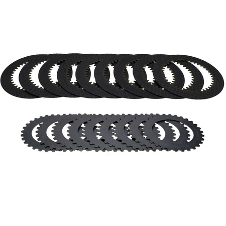 9+9 Pcs Synchro Shuttle Powershift Forward/Rev Clutch AT179473 and T158801 for John Deere 210LE 310E 310G 410E 410G 485E - KUDUPARTS