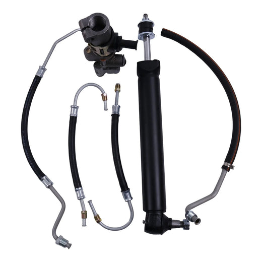 Power Steering Valve Cylinder & Hose Kit 1509003 1505001 1502007 for Chevrolet Corvette Base 5.3L 5.7L 7.0L 7.4L 1963-1979 - KUDUPARTS