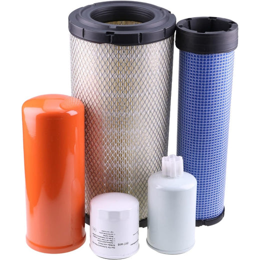 Filter Kit 132023 132024 l99453 l99967 74830 for GEHL 5635SXT Series II Skid Steer with Deutz BF4M1011F Engine - KUDUPARTS