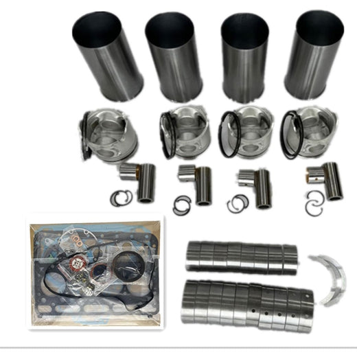Overhaul Rebuild Kit for Mitsubishi Engine L3E New Holland Excavator EC15 E16B E18B E18SR - KUDUPARTS