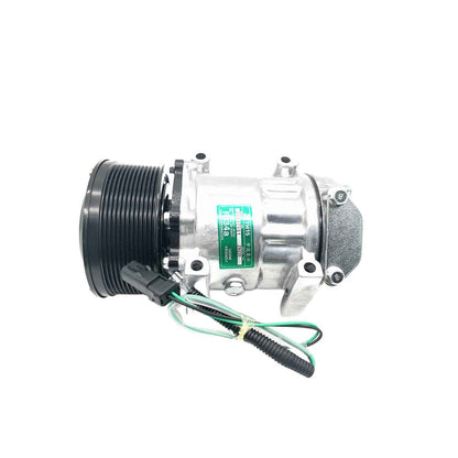 A/C Compressor 372-9295 for Caterpillar CAT Engine C6.6 C7.1 Excavator 320E 320D2L 320D2GC 320D2