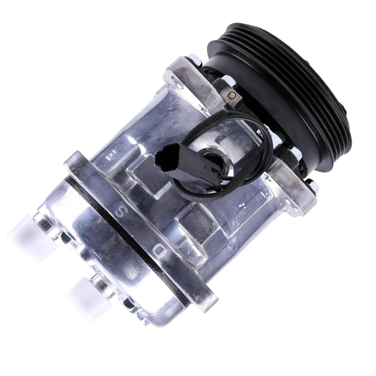 A/C Compressor QP5H11-1812 QP5H111812 For Bobcat Excavators E32, E35, E42, E45, E50, E55 - KUDUPARTS