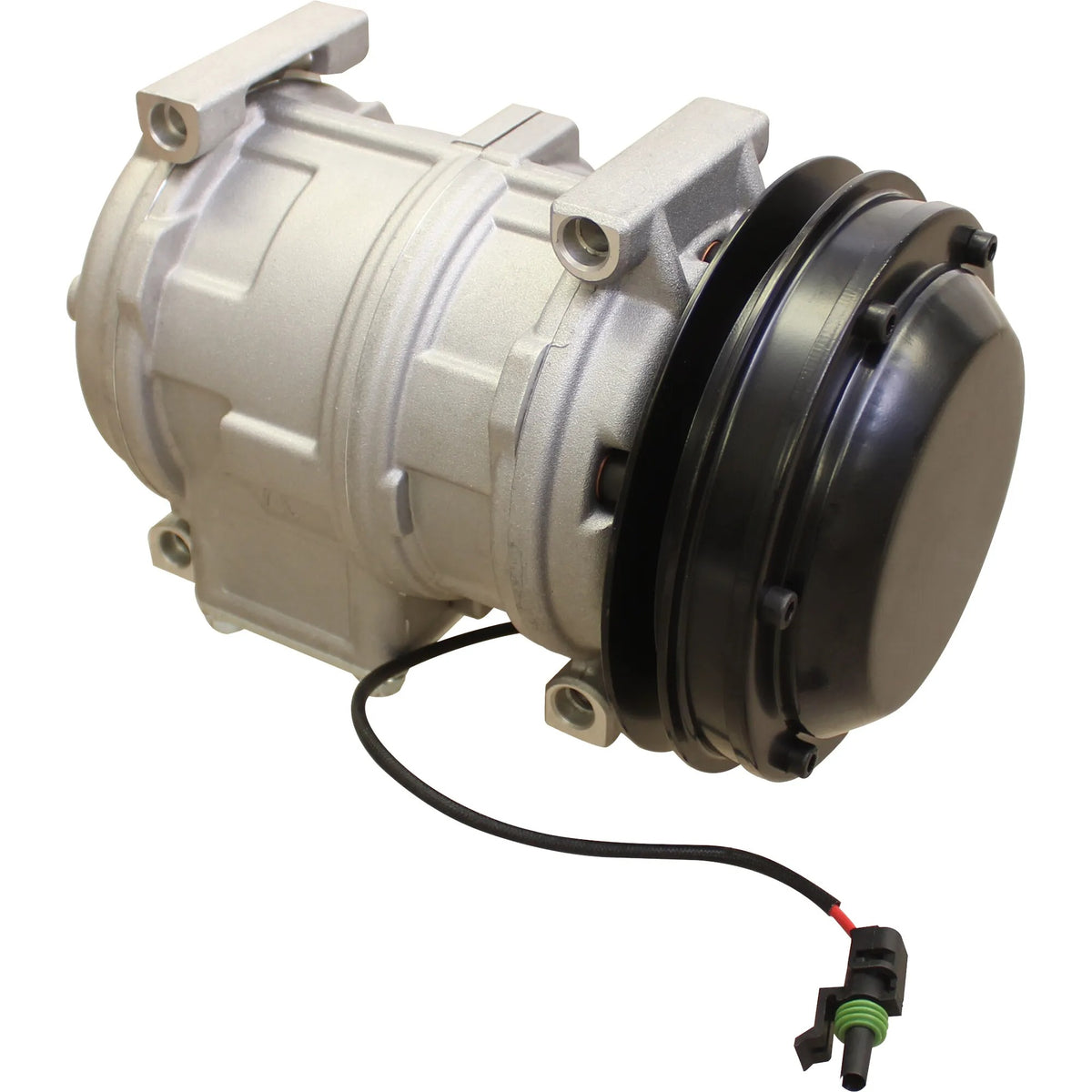 10PA17C A/C Compressor RE64024 for John Deere Tractor 5055E 5065E 5075E 5200 5210 5220 5310 5320N 5400 5500 - KUDUPARTS