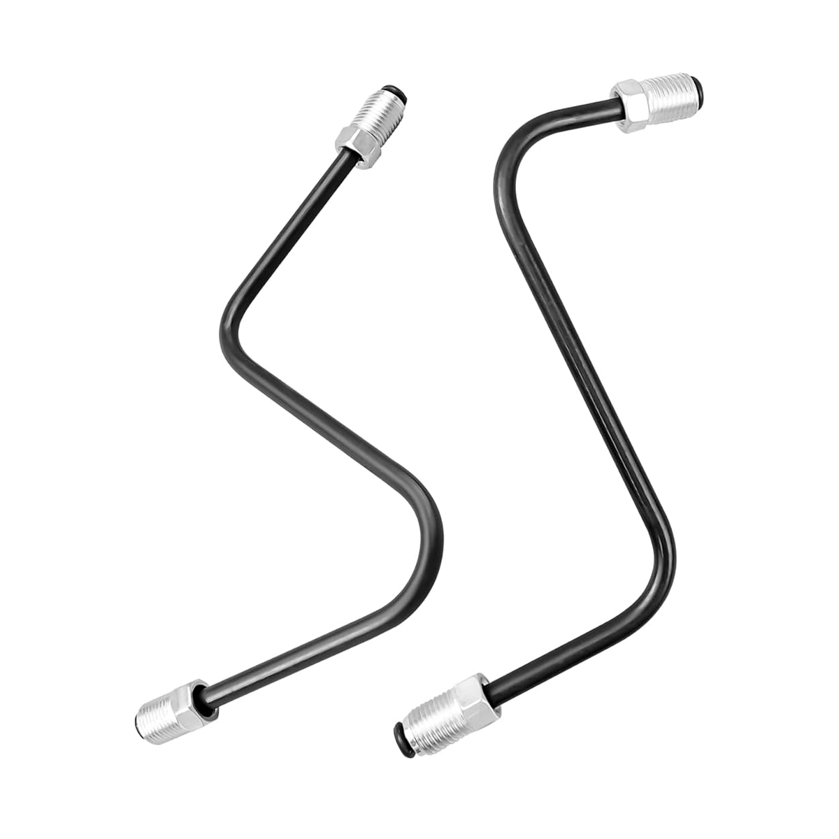 A Pair Left & Right Front Brake Tube Hose Pipe 47318-04110 47317-04050 for Toyota Tacoma 2005-2011 - KUDUPARTS