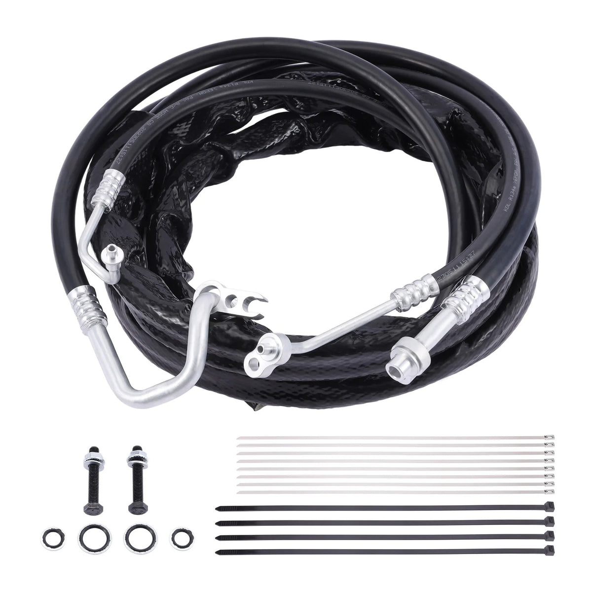 Rear AC Air Conditioning Line Set AT34653 for GMC Acadia Chevrolet Traverse Buick Enclave Saturn Outlook 2007-2017 - KUDUPARTS