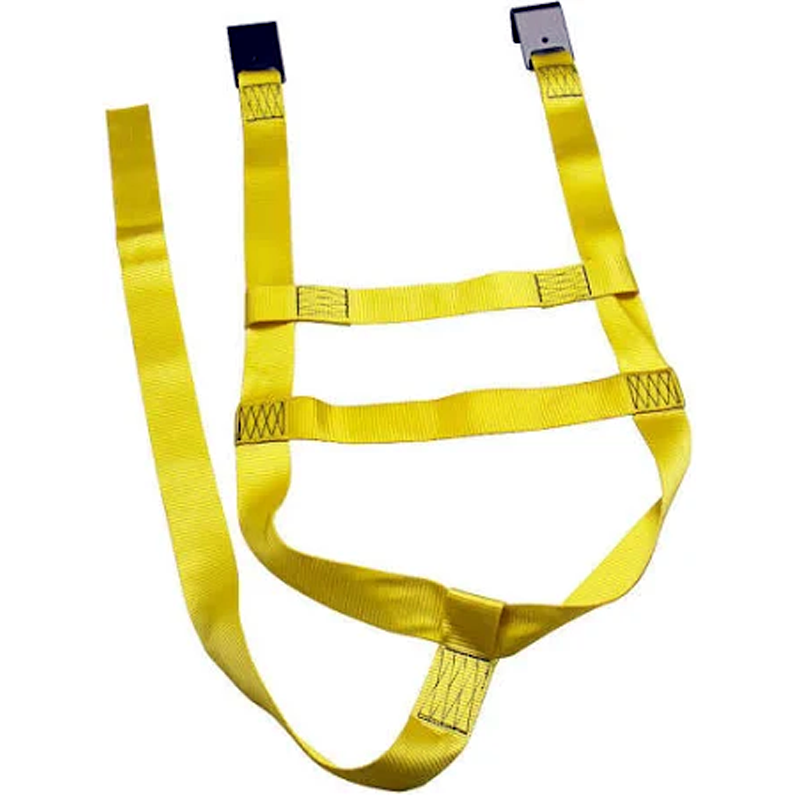 Adjustable Car tire Basket Straps Wheel Net Set Flat Hook for Tow Dolly - KUDUPARTS