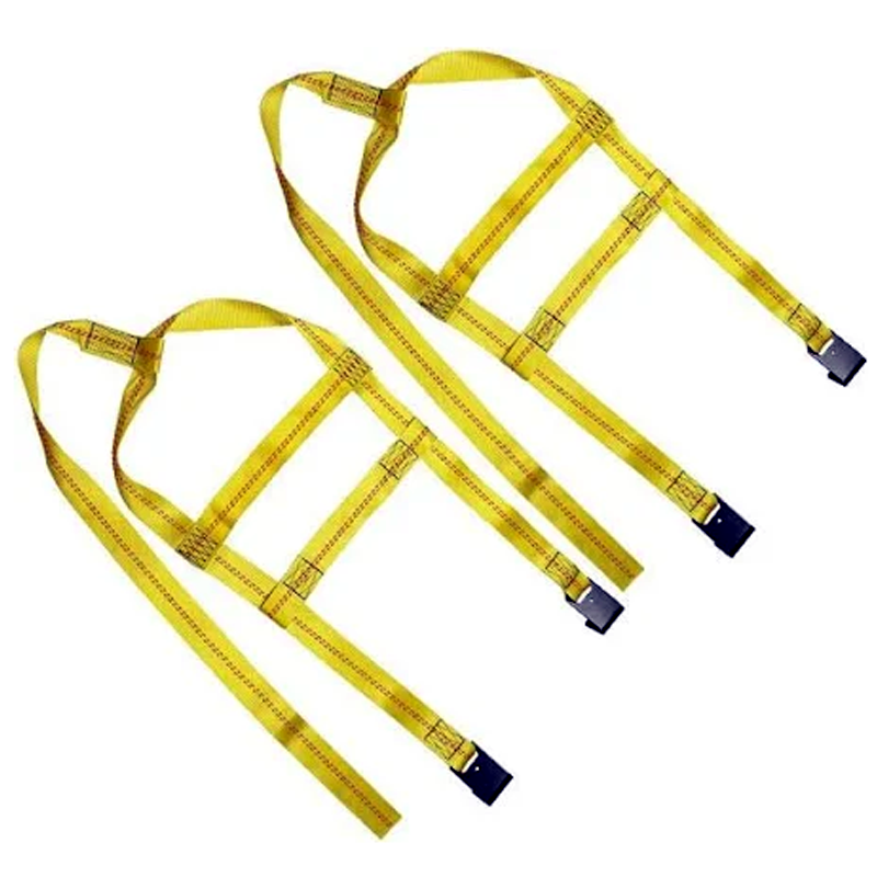Adjustable Car tire Basket Straps Wheel Net Set Flat Hook for Tow Dolly