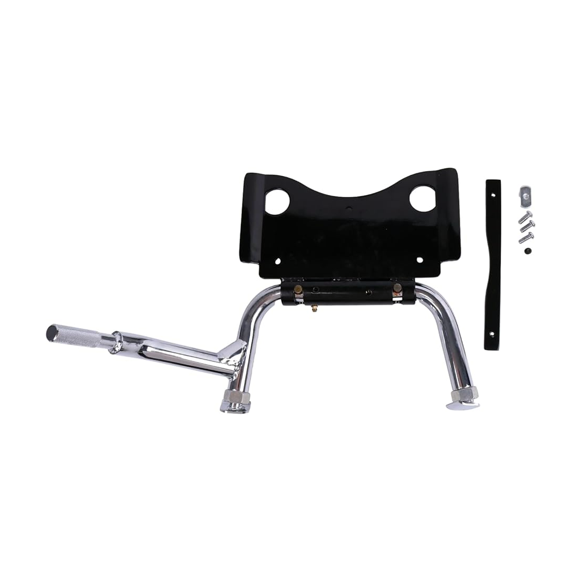 Adjustable Center Stand 16-1522 for Harley-Davidson Cross Bones 2008-2011 Heritage Softail 2008-2017 Softail 2008-2017