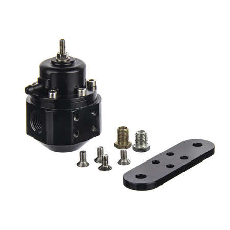 Aftermarket AEM 25-302BK Universal Adjustable Fuel Pressure Regulator - KUDUPARTS