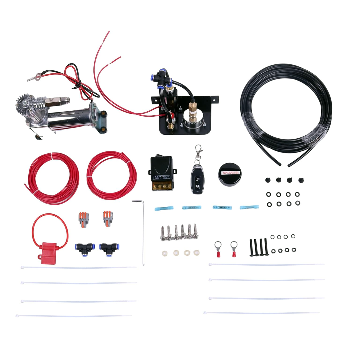 Aftermarket Air Lift 25804 Bag Control Compressor Suspension Kit Maximum 100 psi 12 V DC 12.0 Amps - KUDUPARTS