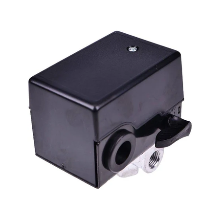 Aftermarket Campbell Hausfeld CW207576AV Pressure Switch with Unloader Valve and Lever for Air Compressor - KUDUPARTS