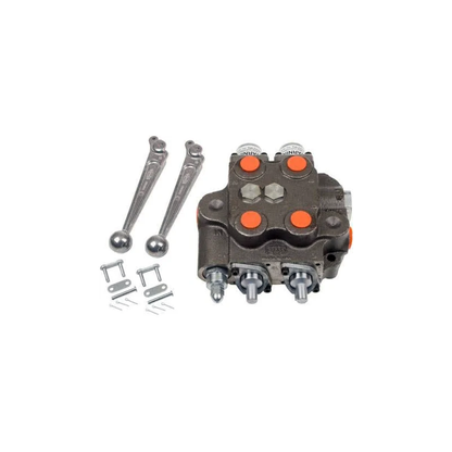 Aftermarket Cross 136250 BA211AAG3EA0 SBA22 Hydraulic 2 Spool 2-Way Open Center Control