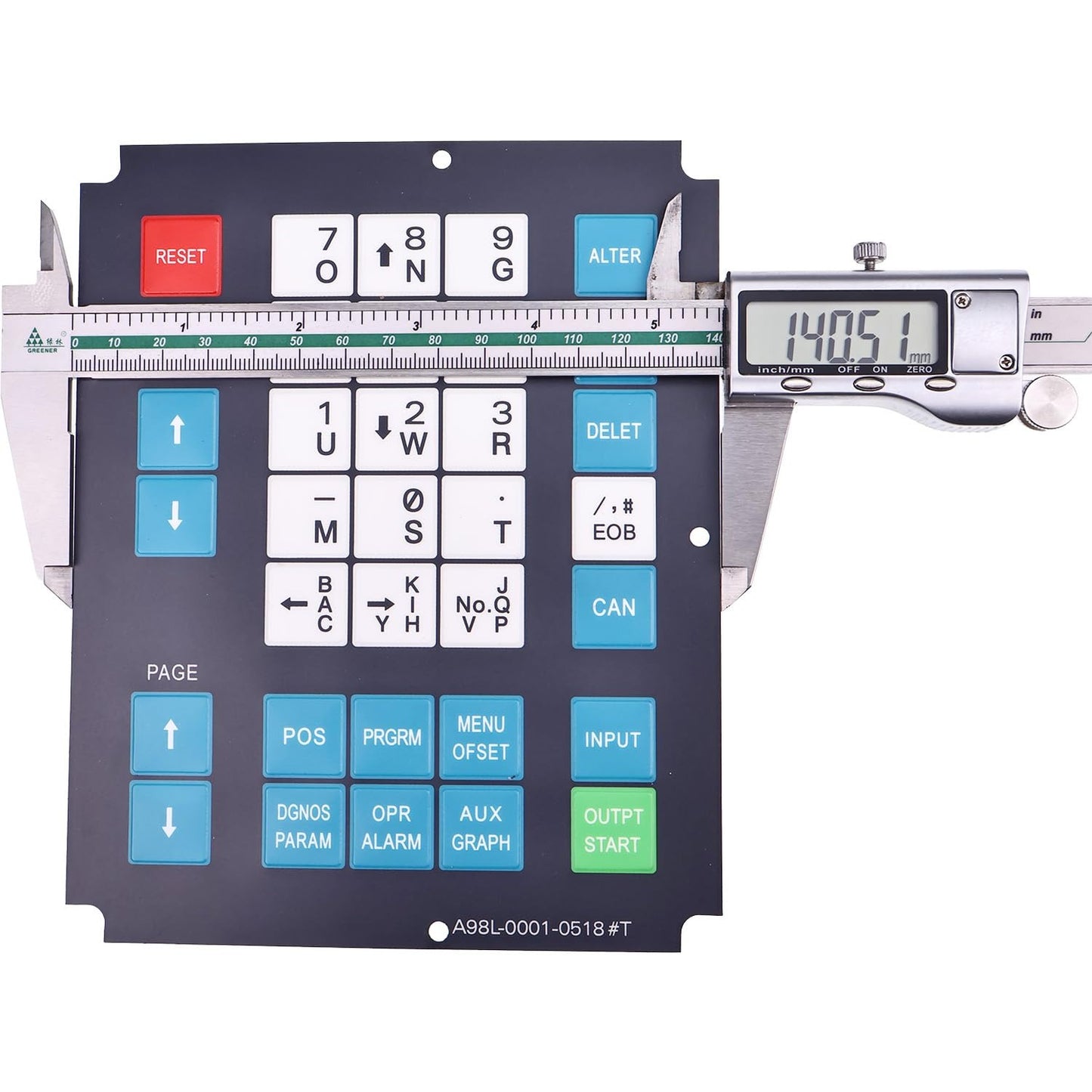 Clavier à membrane Fanuc A98L-0001-0518# de rechange pour 32 touches