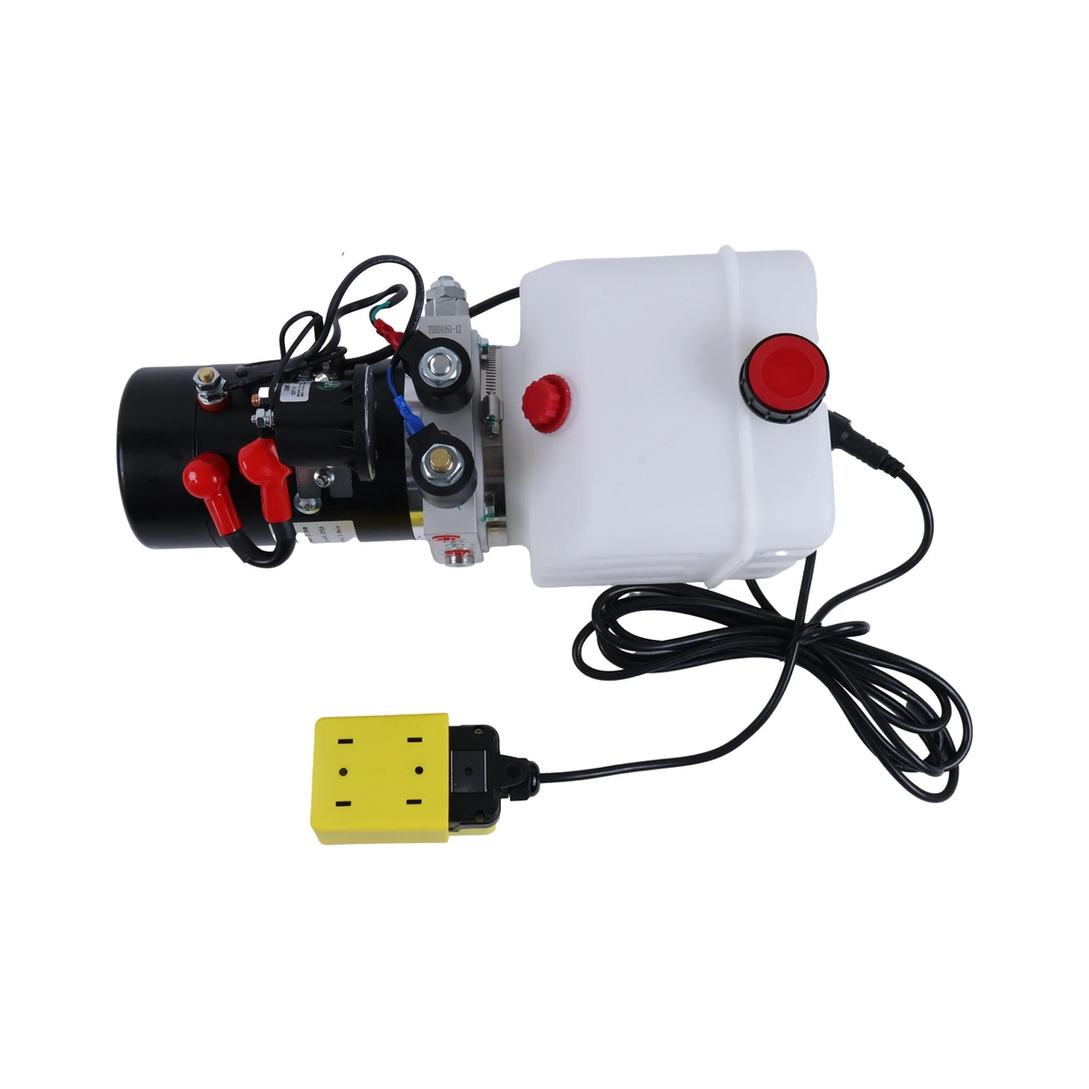 Aftermarket KTI DC-4499 6-Quart Double Acting 12V Hydraulic Pump for Dump Trailer - KUDUPARTS