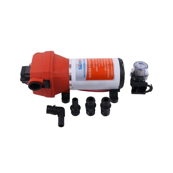 Aftermarket Seaflo SFDP1-045-040-41 12V 4-chamber Diaphragm Pump - KUDUPARTS