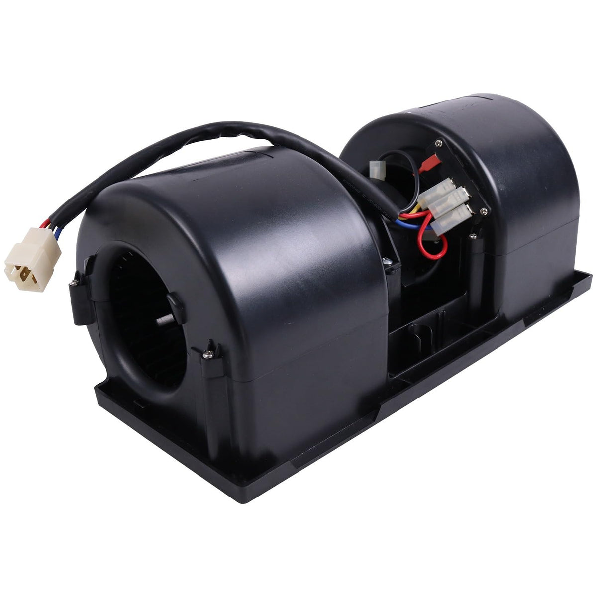 12V Blower Motor KV16757 for John Deere Engine 3029 4024 4045 Loader 240 250 260 270 280 313 315 317 320 332 - KUDUPARTS