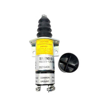 Aftermarket Woodward 1502ES-12C2U1B1S1 12V Fuel Stop Solenoid for Engine