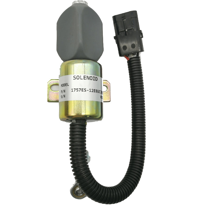 Aftermarket Woodward 1700-4049 1757ES-12E8UC3B1S2 12V Shut Down Solenoid Valve
