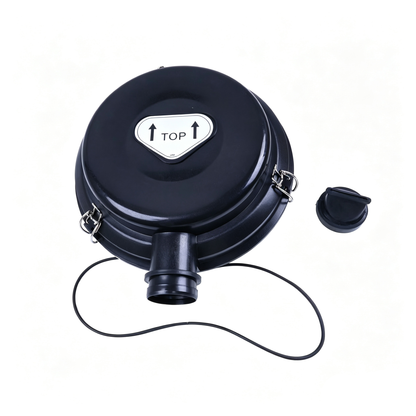 Air Cleaner Cover Assembly AT203468 for John Deere Engine 4.5L HF150 TF120 TF220 TF270 4045TF150 6068TDW50 Loader 324H 344H 444H 544H