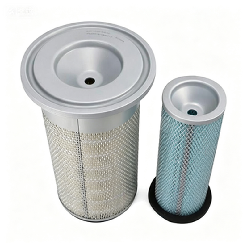 Air Filter Kit 600-181-6540 600-181-6560 for Komatsu PC100L-6 PC120SC-6 PC128US-1 PC128UU-1