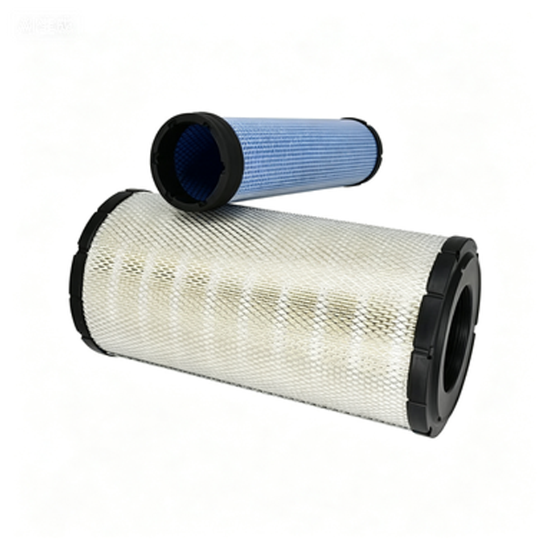 Air Filter Kit 600-185-3100 600-185-3200 for Komatsu Excavator PC200-7 PC200-8 PC228US-3