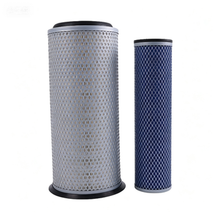 Air Filter Set D1NN9601A D1NN9R500A for Ford New Holland Tractor 7000 6610 7600 4630 550 655A 655C 555 655 8200 8000 8600 8700 - KUDUPARTS