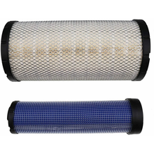 Air Filters Set 222421A1 222422A1 AT171853 AT171854 for CASE New Holland Kubota Caterpillar CAT John Deere Komatsu Ford - Replaces Donaldson P829333 P828889