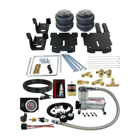 Air Helper Spring Load Level Kit for Chevrolet Silverado GMC Sierra 2500 3500 Truck - KUDUPARTS