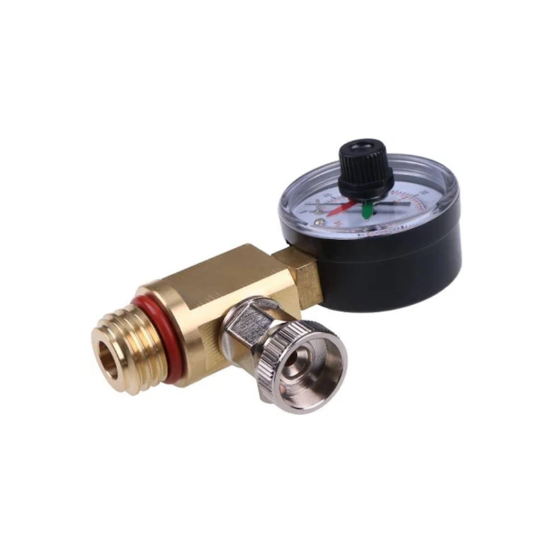 Air Relief Valve And Gauge Assembly 24850-0105 for Sta-Rite System 3 Modular Media SM Series Pool and Spa Cartridge Filter - KUDUPARTS