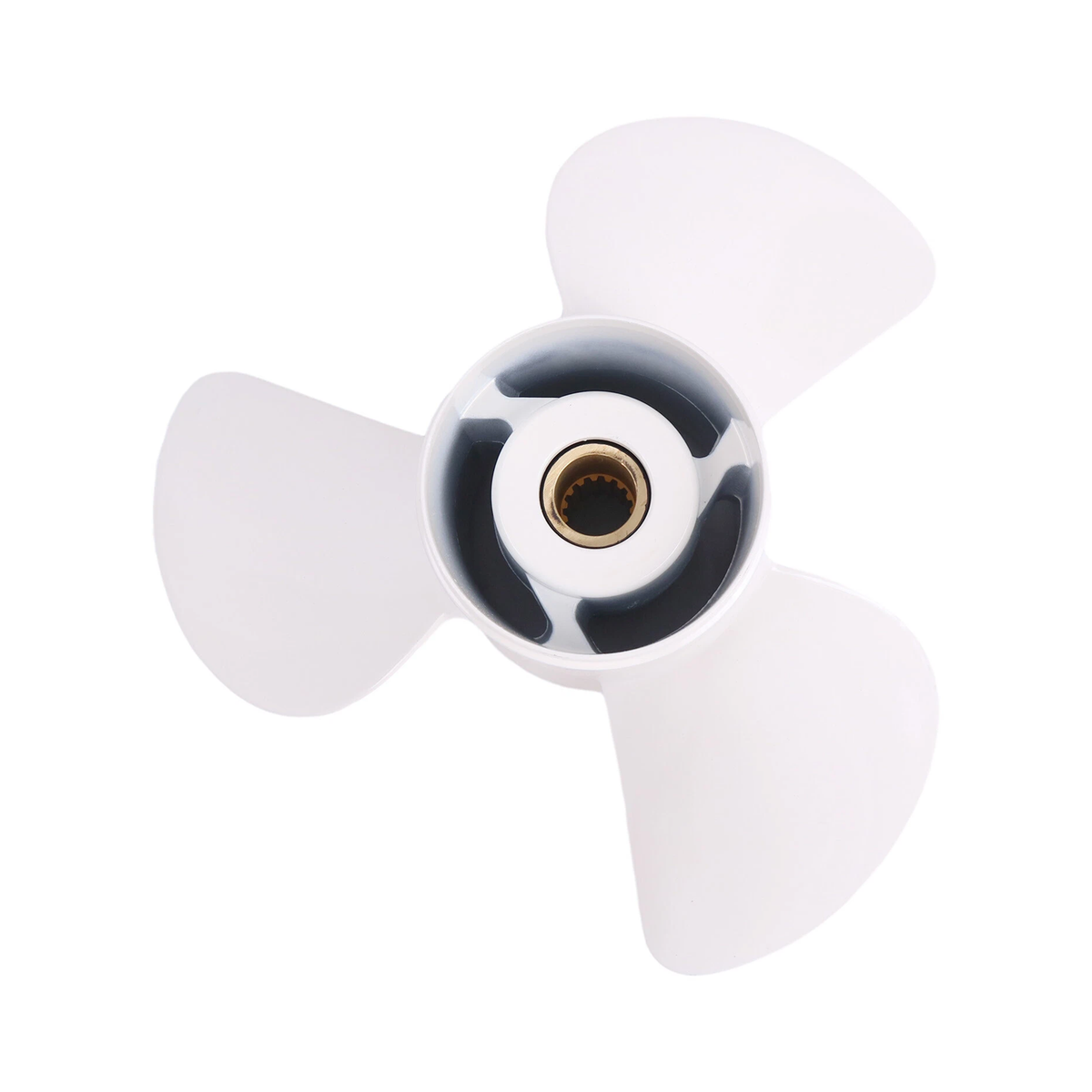Aluminum Propeller 6G5-45947-01-00 for Yamaha Z175 Z150 Z200 2.6L VMAX V250 Spline 250 - KUDUPARTS