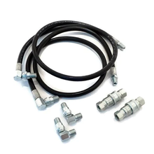 Kit de manguera angular y conexión 21856, 21855 y 15072 para bomba quitanieves Meyer E47