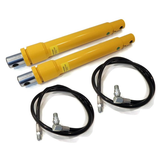 Angled Cylinder Rams and Hoses Kit 21856C 1304005 for Meyer Snow Plow - KUDUPARTS