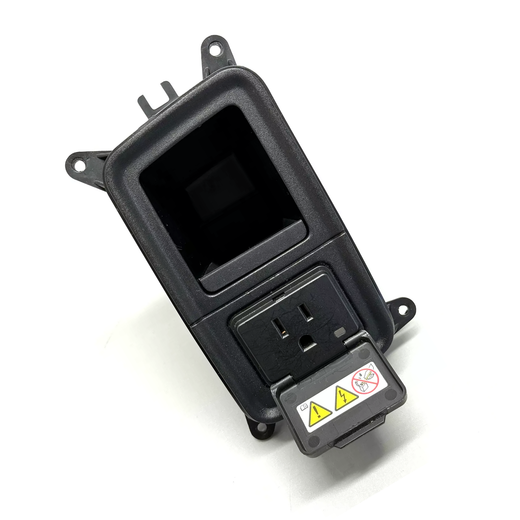 Auxillary Power Outlet Bezel 1WP34DX9AA for Dodge Ram 1500 Classic 2500 3500 3.0L 3.6L V6 4.7L 5.7L 6.4L V8 6.7L L6 2013-2024 - KUDUPARTS