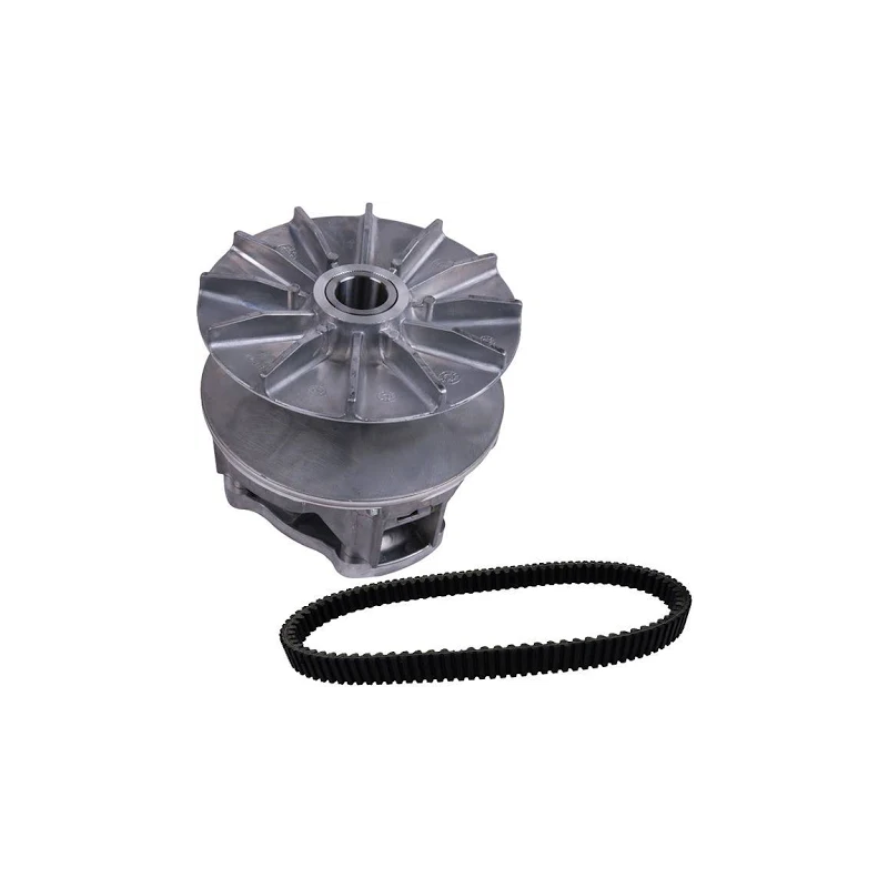 Basic Drive Clutch Assembly 1323123 1323378 With Belt for Polaris Scrambler XP 1000 EPS 850 - KUDUPARTS