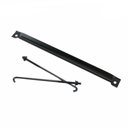 Battery Hold Down Clamp Bracket Kit 74453-60060 74451-60040 for Toyota Land Cruiser 1990-1999 - KUDUPARTS