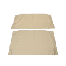 Beige Front Seat Cushion Cover Set for Club Car DS 2000.5-Up Golf Cart