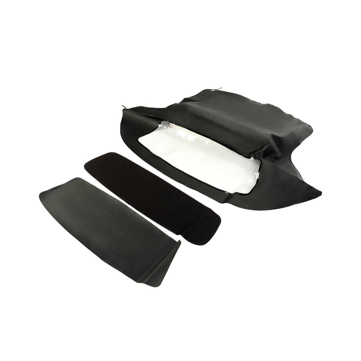 Black Convertible Soft Top BM-33902 54318411121 for BMW Z3 E36 1996-2002 - KUDUPARTS