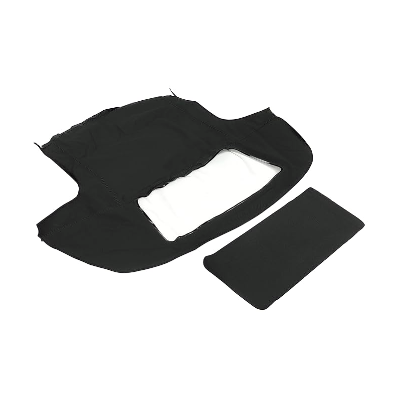 Capote souple noire GEO6481-0265 pour Suzuki Swift, Geo Metro et Pontiac Firefly