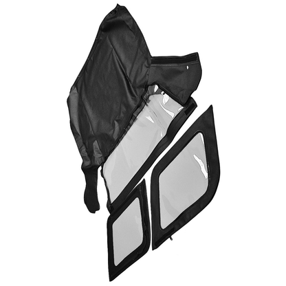 Black Convertible Soft Top IS-20203 IZU13151-145 for Isuzu Amigo Rodeo