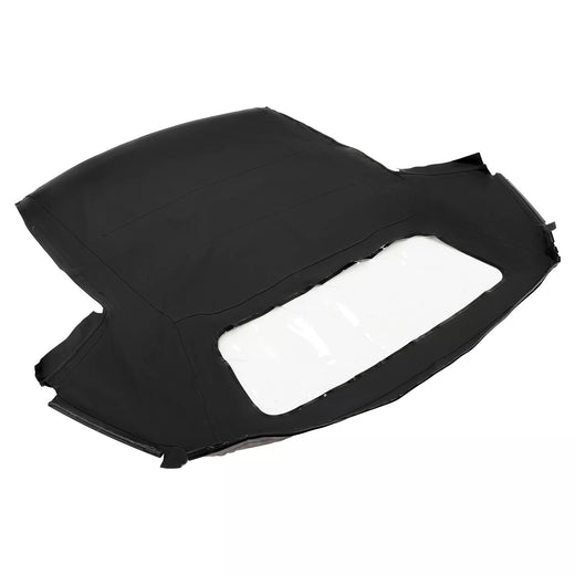 Black Convertible Soft Top MBZ1076845 MBZ1076845 for Mercedes-Benz R107 560SL 380SL - KUDUPARTS