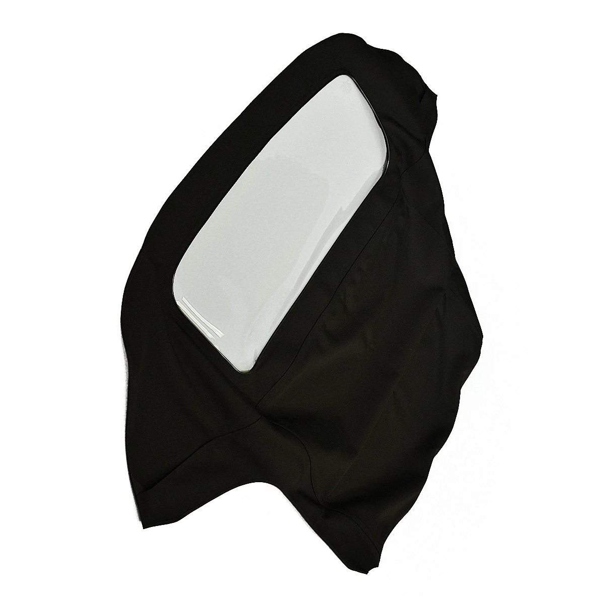 Black Convertible Soft Top With Plastic Window AF9940-440 for Alfa Romeo Spider - KUDUPARTS