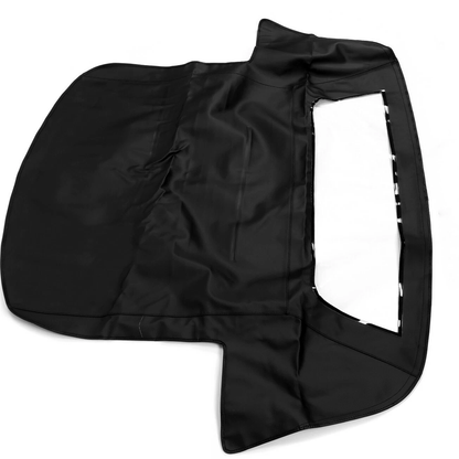 Black Convertible Soft Top With Plastic Window COR86989 COR0003 for Chevrolet Corvette