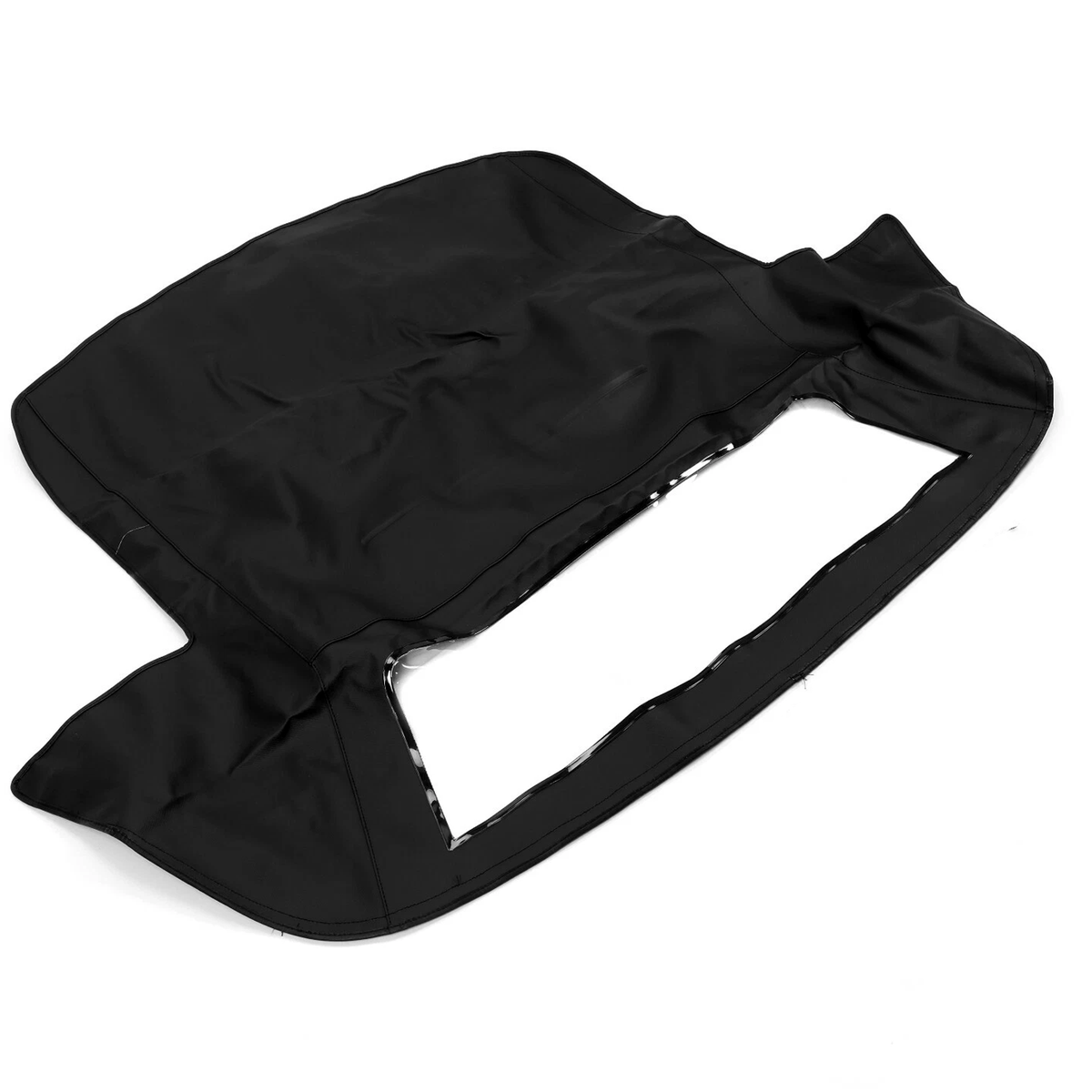 Black Convertible Soft Top With Plastic Window COR86989 COR0003 for Chevrolet Corvette - KUDUPARTS