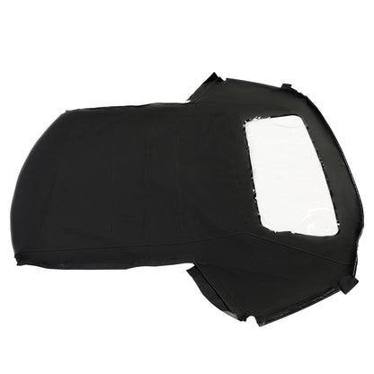 Black Convertible Soft Top With Plastic Window COR86989 COR0003 for Chevrolet Corvette